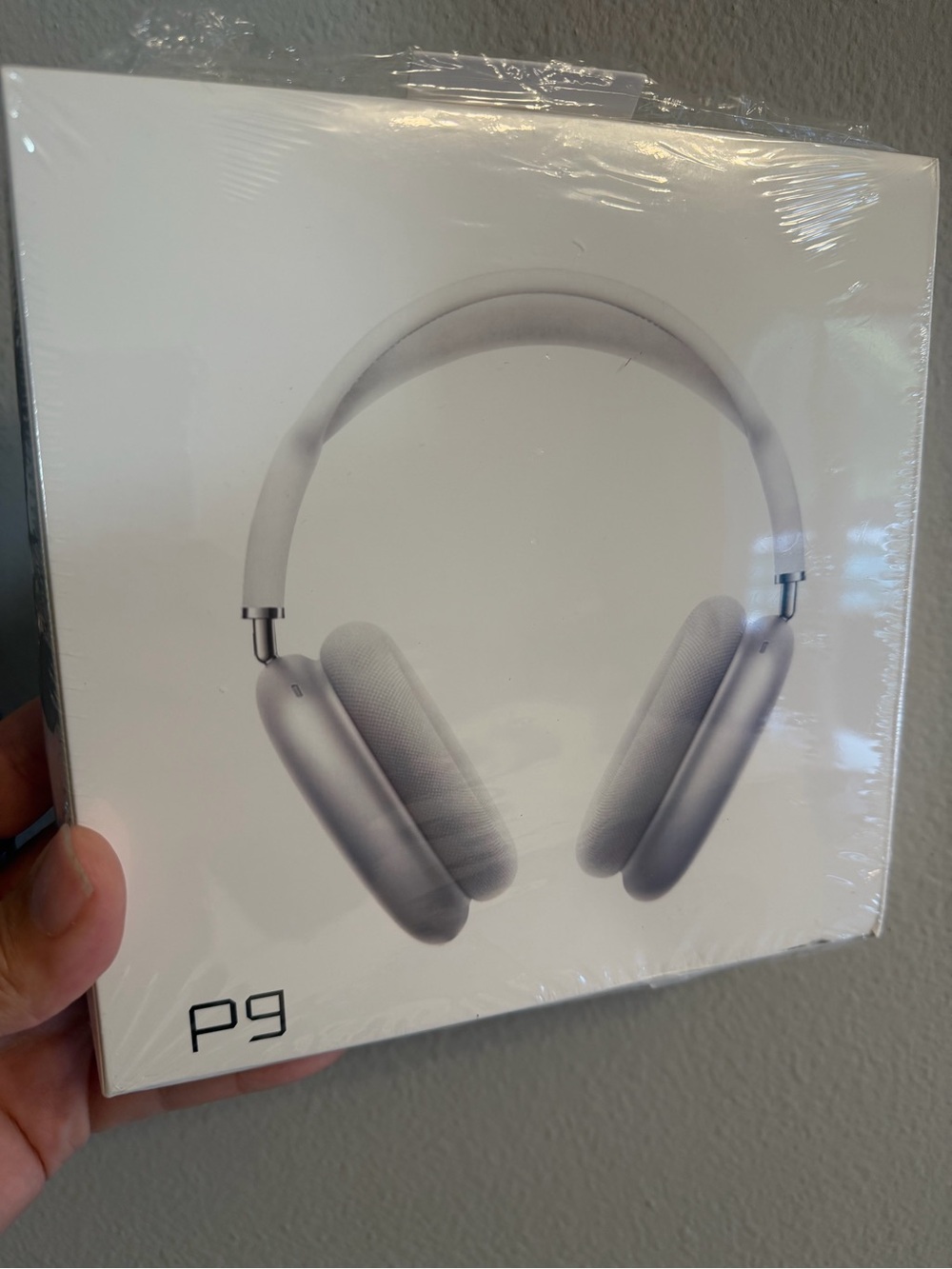 Wireless Over-Ear Headphones in Silver - P9